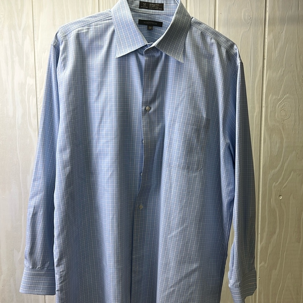 Nordstrom men’s dress shirt 17.5/34